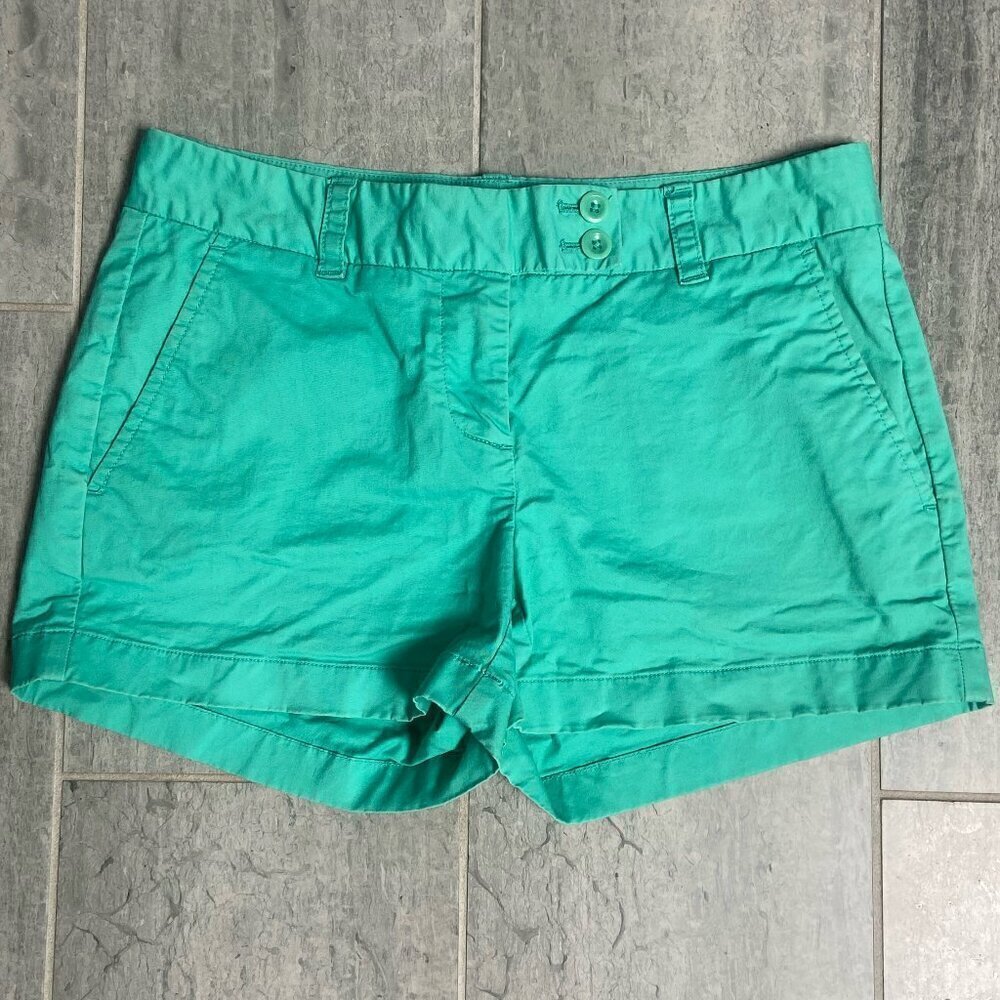 Vineyard Vines Turquoise Green Cotton Shorts